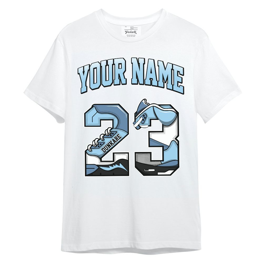 Shirt To Match Legend Blue 11s - Custom Name Number 23 5s Unisex Shirt