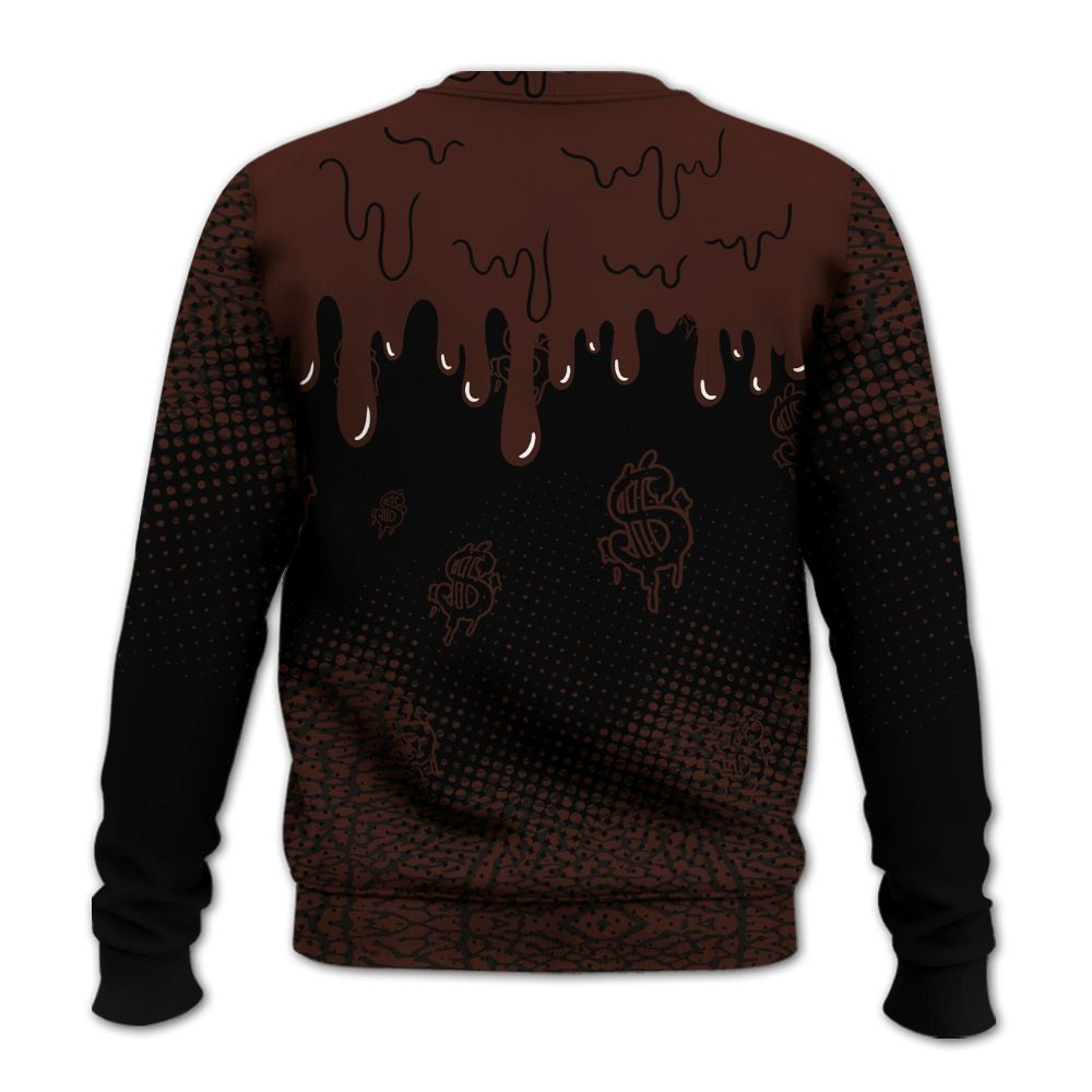Sweatshirt To Match Air Force 1 Low Halloween Skull 2024 - Loot Bear Unique Drip All Over Print