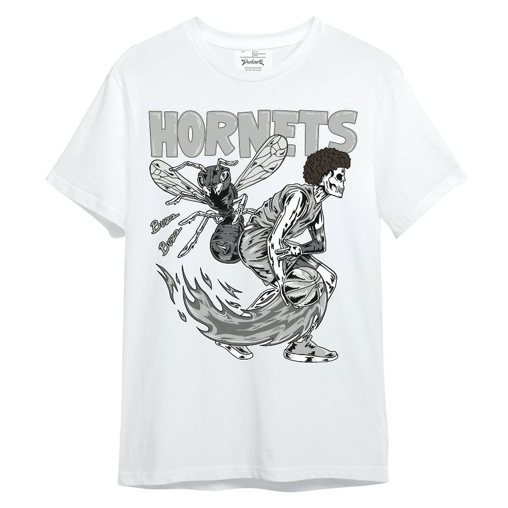 Shirt To Match Retro Wet Cement 4s - Hornet Skeleton Unisex Shirt