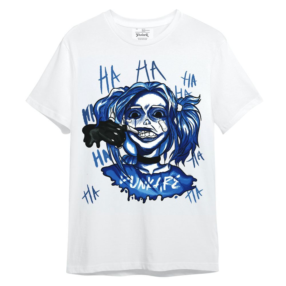 Shirt To Match Brave Blue 13s - Bad Girl HAHA Unisex Shirt