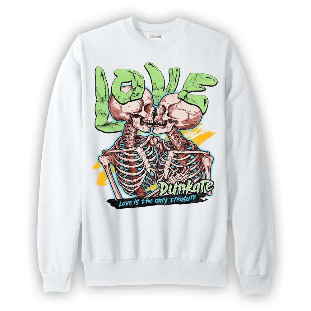 Sweatshirt To match SB Dunk Di'Orr Greenwood Sweatshirt - Skull Love Graphic