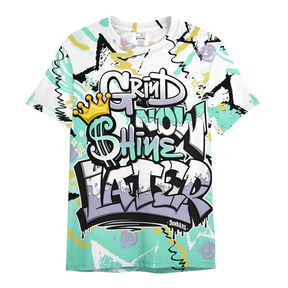 Shirt To Match Dunk Low Easter 2026 - Grind Shine Later Drip All Over Print