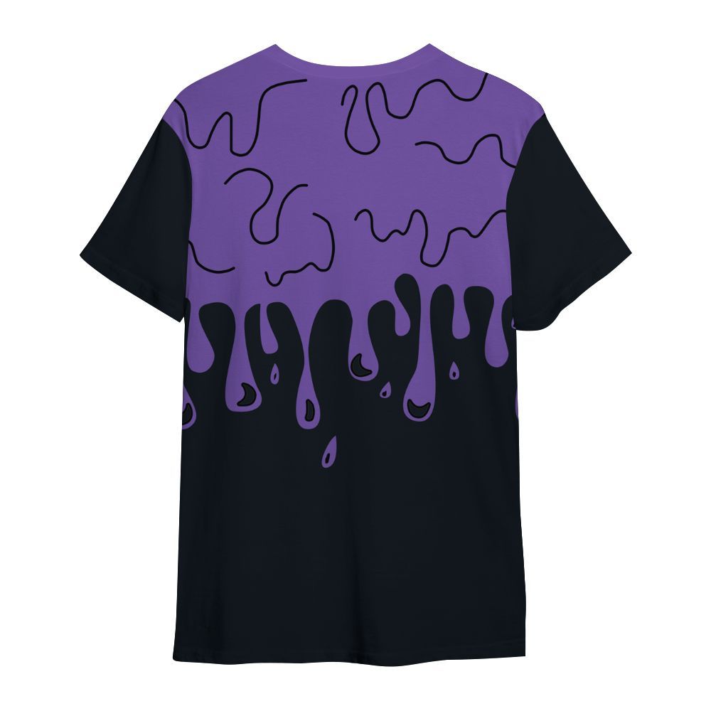 Shirt To Match Canyon Purple 4s - Snake Trust No One Drip All Over Print