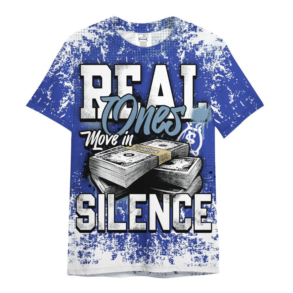 Shirt To Match Air 180 Concord - Move In Silence Money Street Retro All Over Print