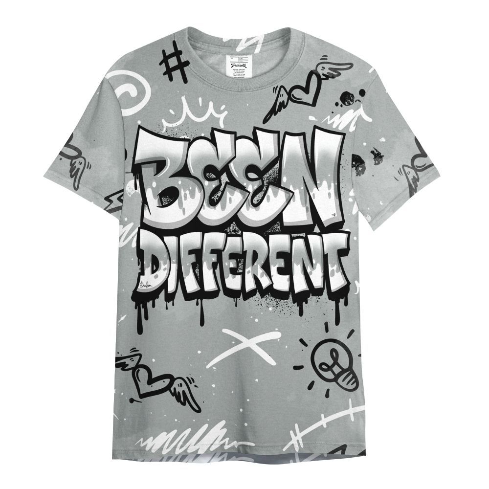 Shirt To Match Dunk Low White Light Smoke Grey - Drip Built Di2ferent All Over Print