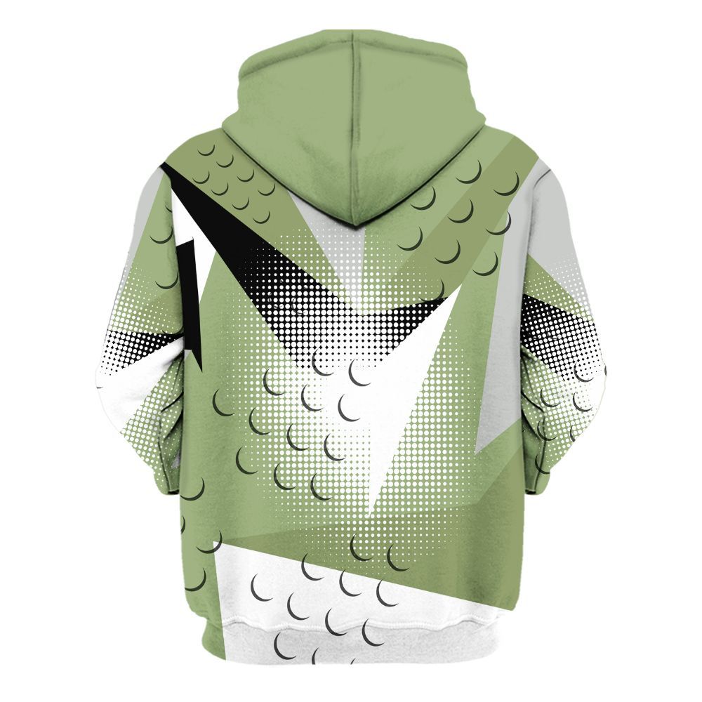 Hoodie To Match Oil Green 4s - Poly Custom Name Number 23 5s All Over Print