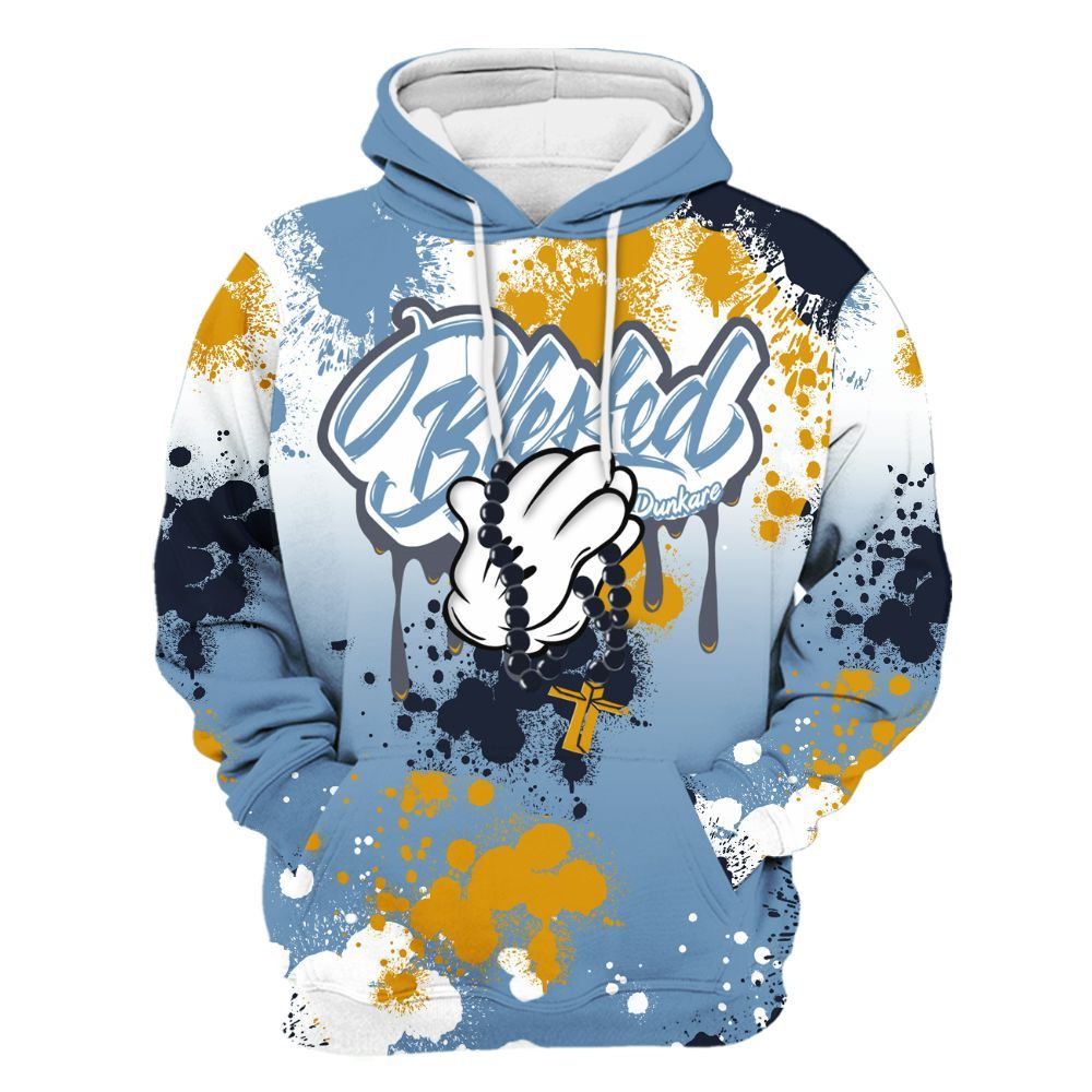 Hoodie To Match High OG First In Flight 1s - God Blessed Dripping All Over Print