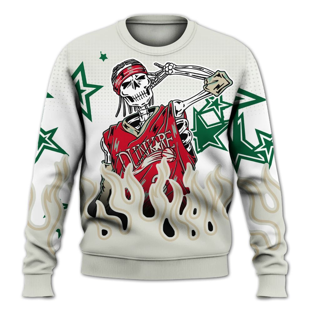 Sweatshirt To Match El Grito 5s - Allen Answer Unique Fire Custom Name All Over Print