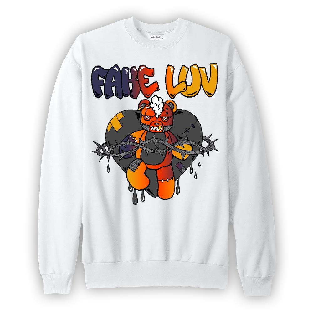 Sweatshirt To match Rio 3s Sweatshirt - False Love Hugz Graphic