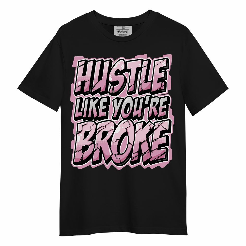 Shirt To Match Orchid 4s - Hustles Like Broke Unisex Shirt