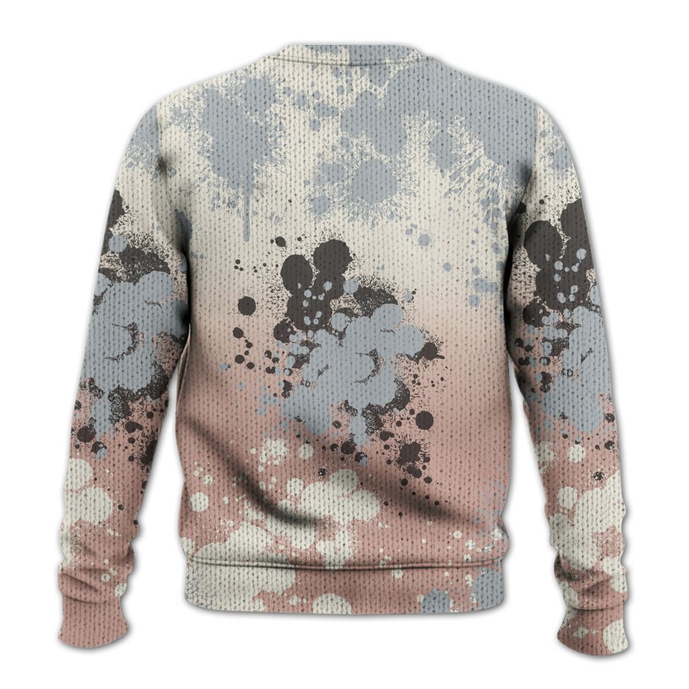 Knitted Sweater To Match Air Force Low 1 Arctic Orange - Trust No One Scary