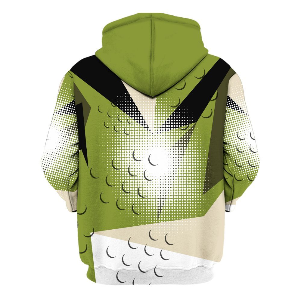 Hoodie To Match SB Dunk Low Asparagus - Poly Custom Name Number 23 5s All Over Print