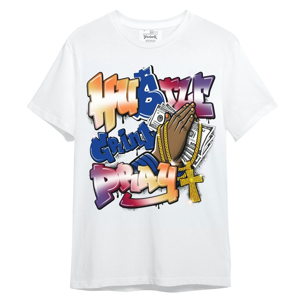 Shirt To Match Air Griffey Max Los Angeles 1s - Hustle, Money Pray Unisex Shirt