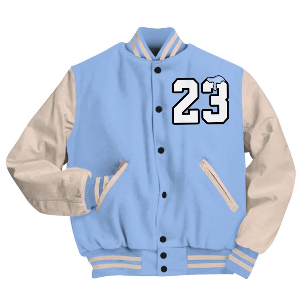Varsity Jacket To Match Air Max 1 Royal Pulse - Custom Name Number 23 Drip All Over Print