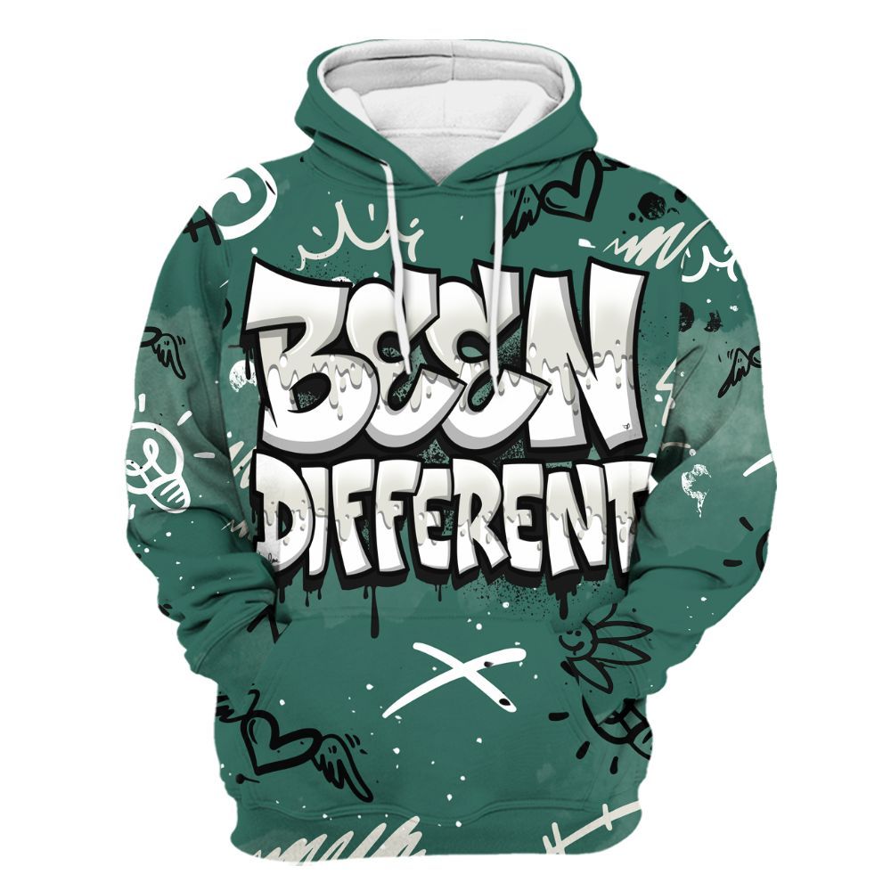 Hoodie To Match RM Oxidized Green 4s - Drip Been Di2ferent All Over Print