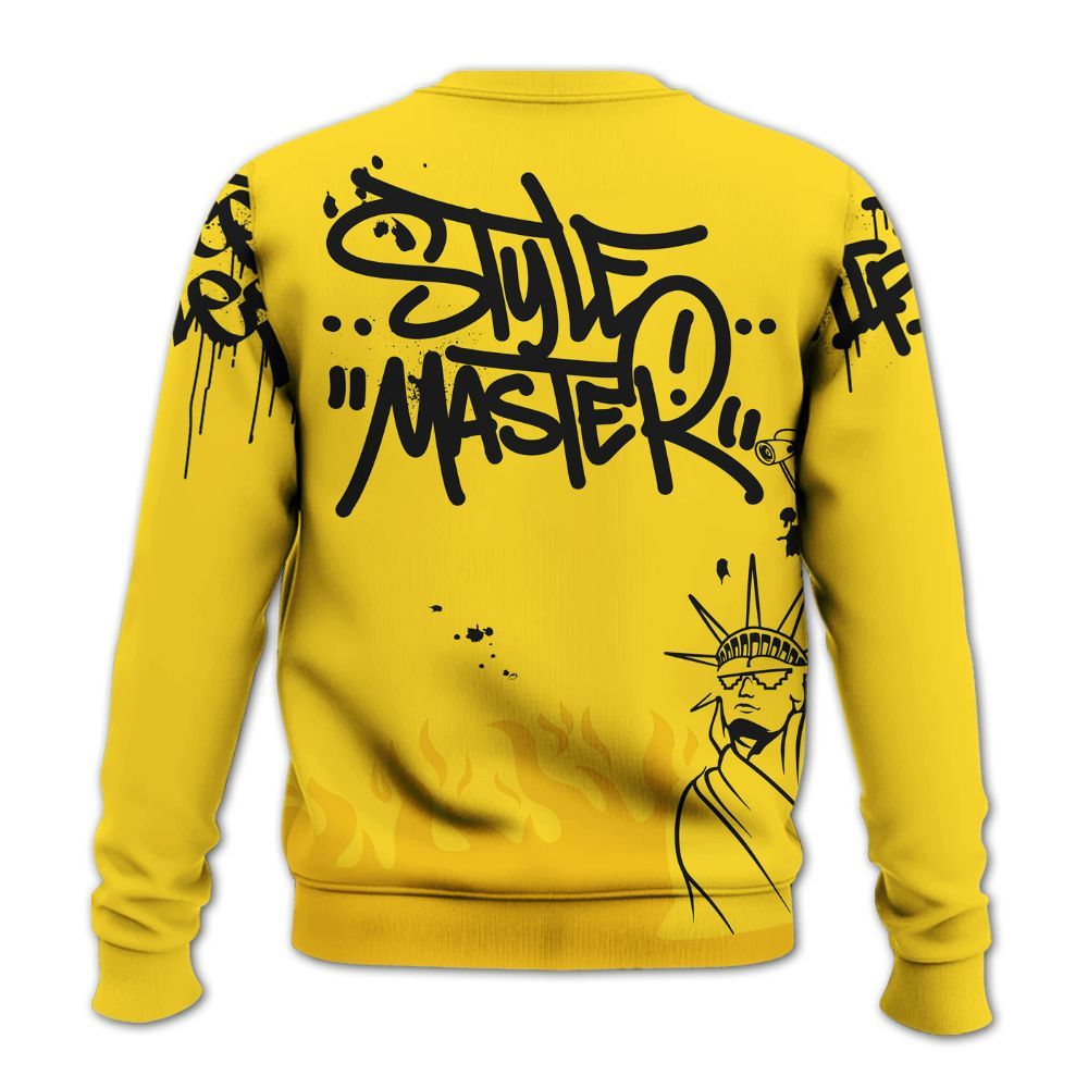Sweatshirt To Match Retro Thunder 4s - Graphic Fck Around Find Out All Over Print