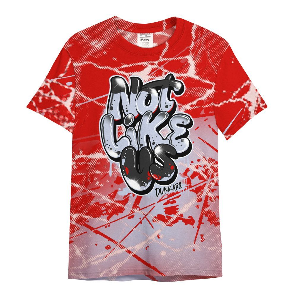 Shirt To Match Fire Red 6s - None Like Us Graphic All Over Print
