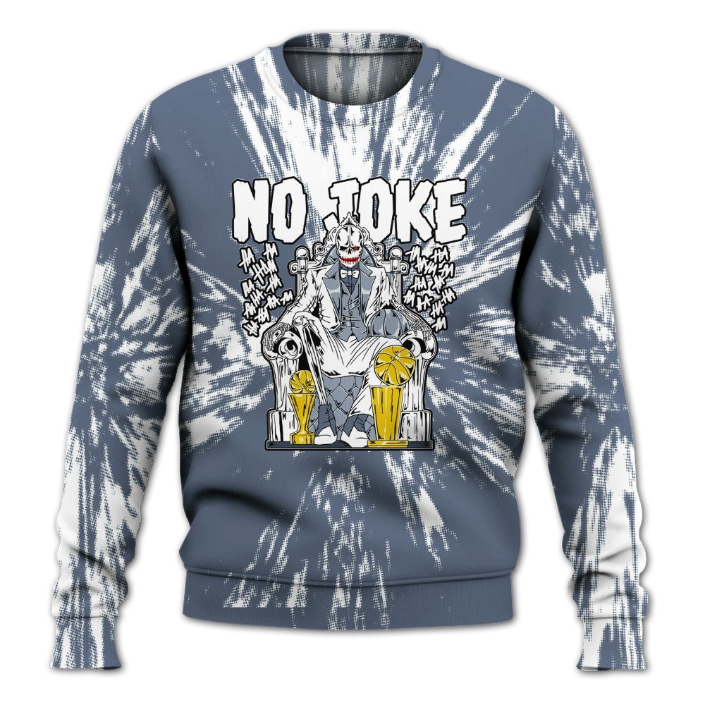 Sweatshirt To Match Low Diffused Blue 11s - Ain't Joke Skeleton Luxury All Over Print