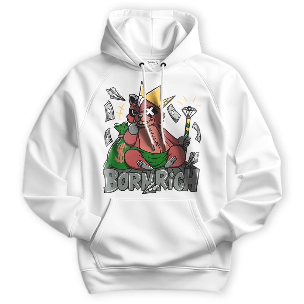 Sweatshirt To Match Hoodie Born Rich Raccoon, Dune Red 13s Hoodie To Match Sneaker 2404 DNY