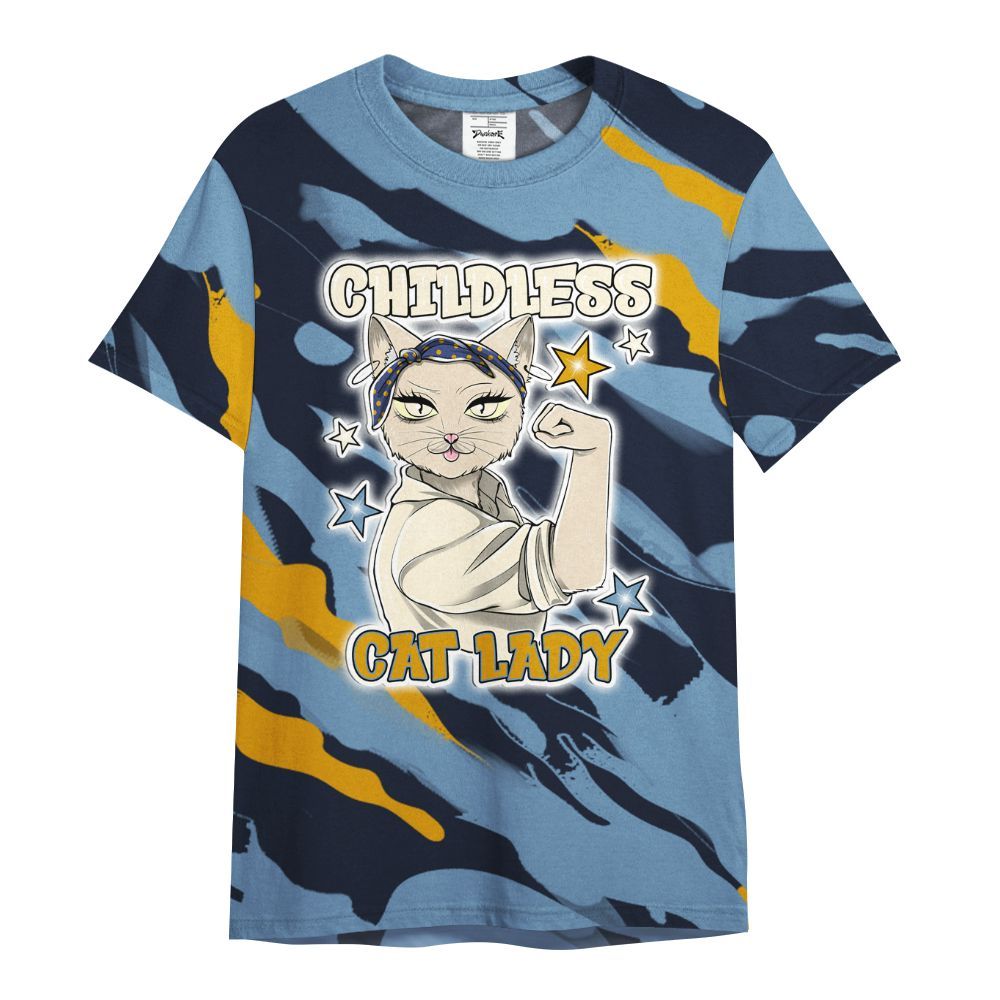 Shirt To Match High OG First In Flight 1s - Childless Kat Lady All Over Print