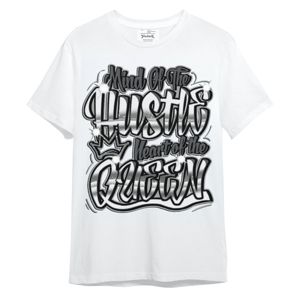Shirt To Match Reverse Black White 6s - Hustles Heart Queens Unisex Shirt