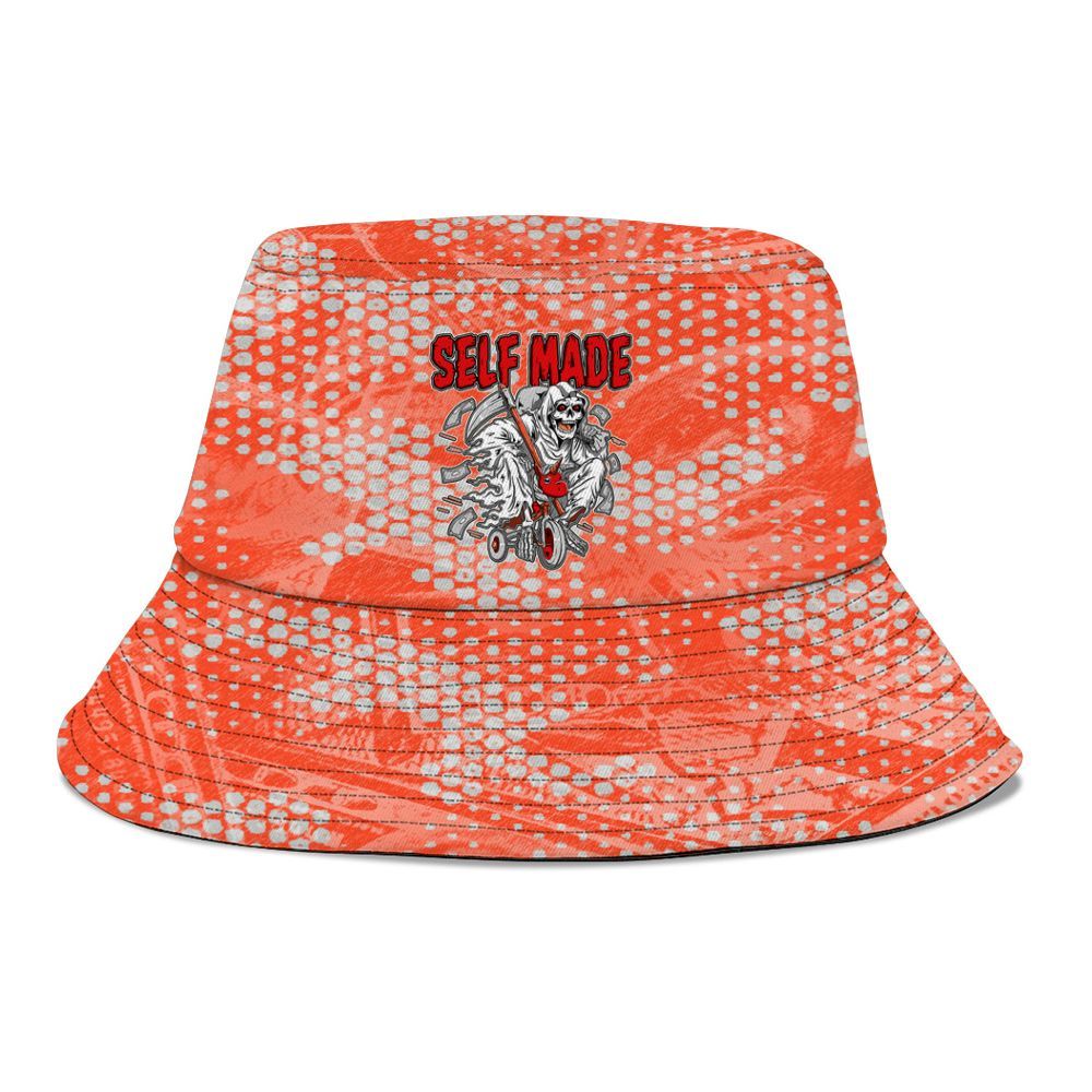 Bucket Hat To Match Air Max 1 86 Cosmic Clay - Self Make Skeleton Banknotes Art Graphic