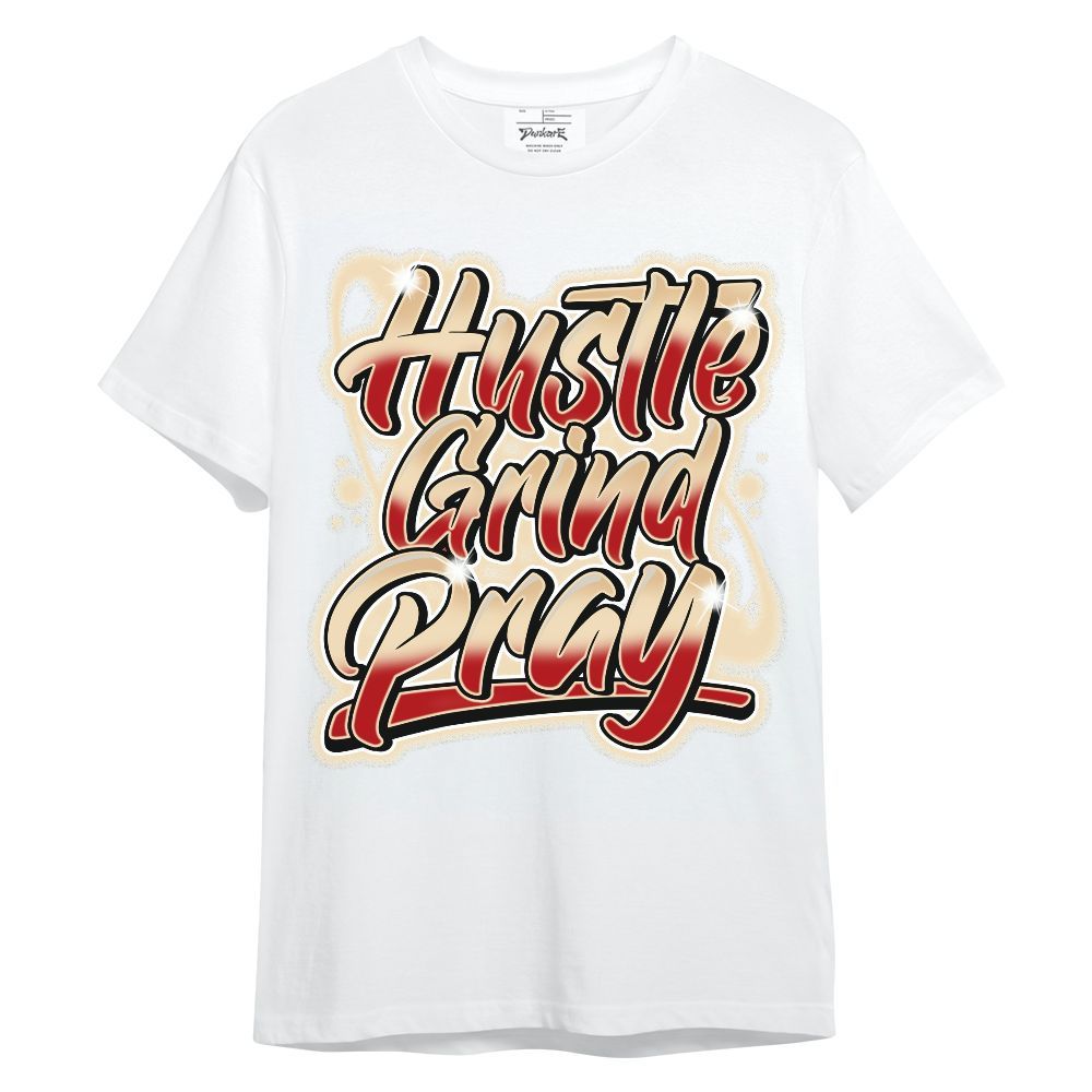 Shirt To Match Dunk Low Strawberry Waffle - Hustles And Prayer Graphic Unisex Shirt