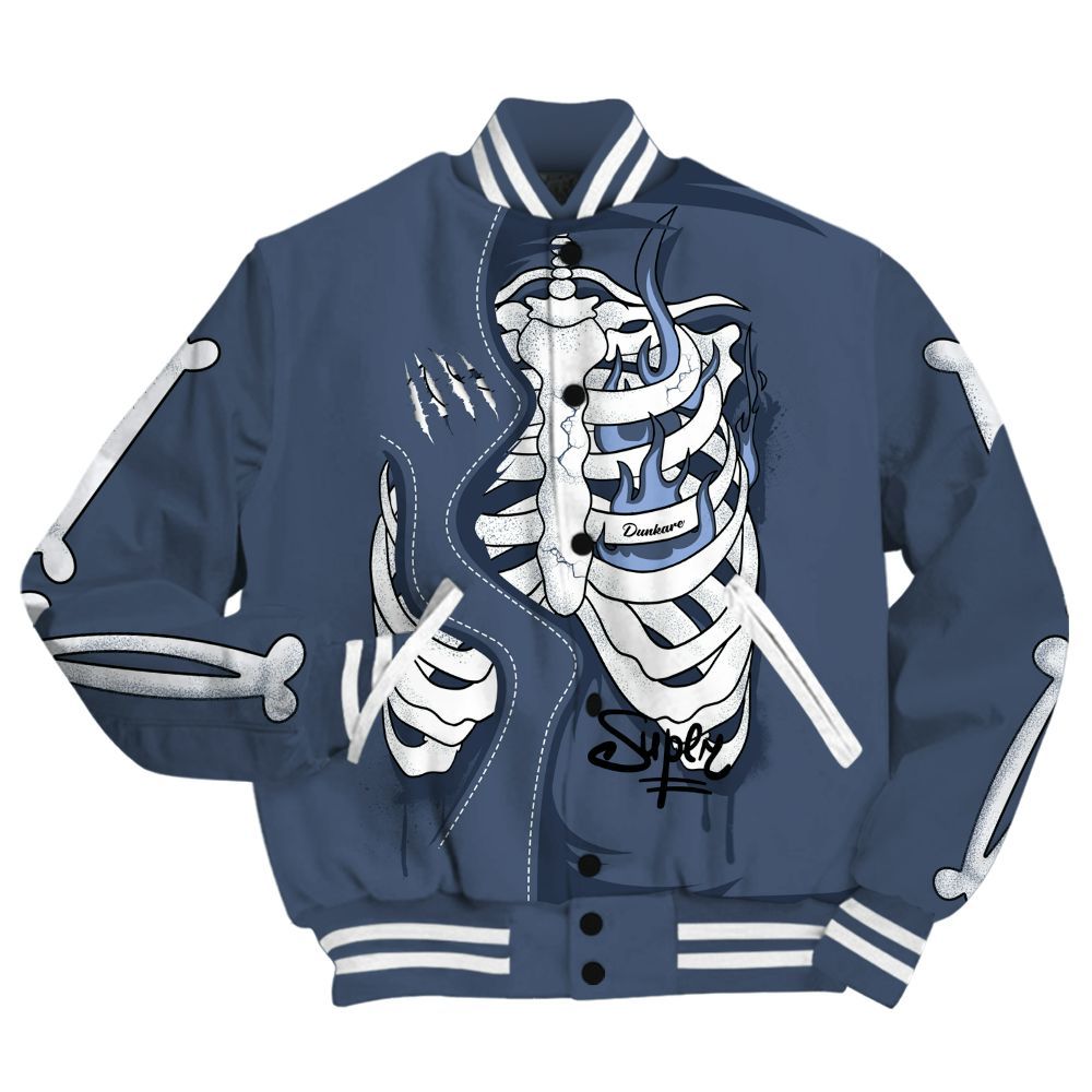 Varsity Jacket To Match Low Diffused Blue 11s - It's The Kick For Me All Over Print