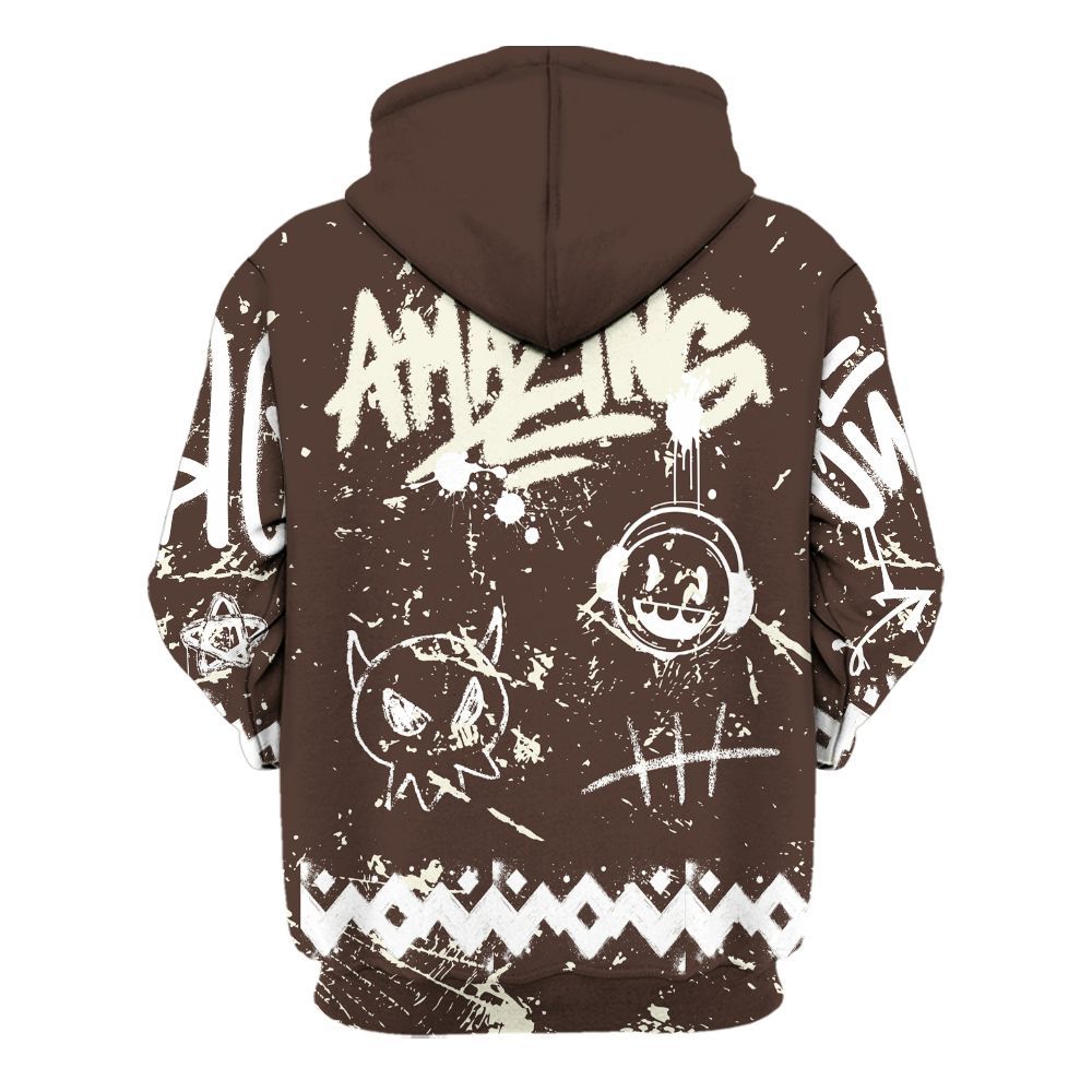 Hoodie To Match SoleFly Cafecito 12s - Friday Sneaker Crayon All Over Print