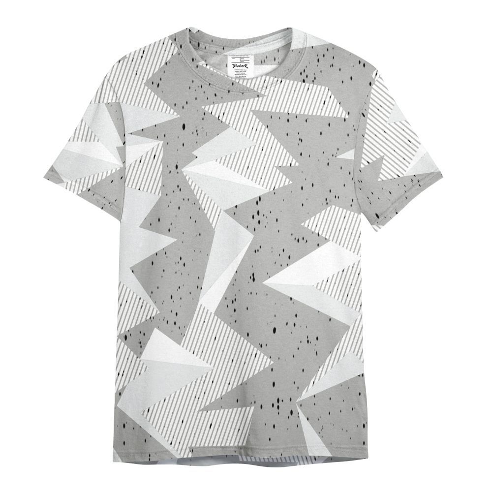 Shirt To Match Retro White Oreo 4s - Geometric Camouflage Pattern All Over Print