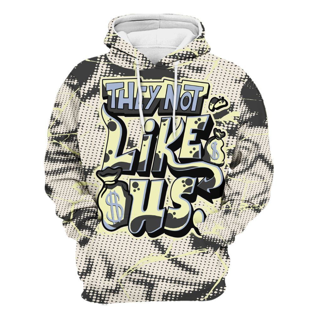 Hoodie To Match Luminous Green 5s - Dislike Us Crack All Over Print