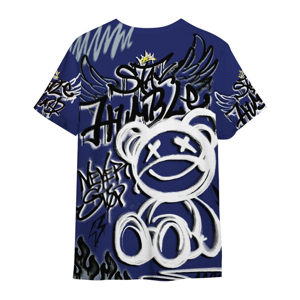 Shirt To Match Midnight Navy 11s - Humble Drip Streetwear Graffity All Over Print