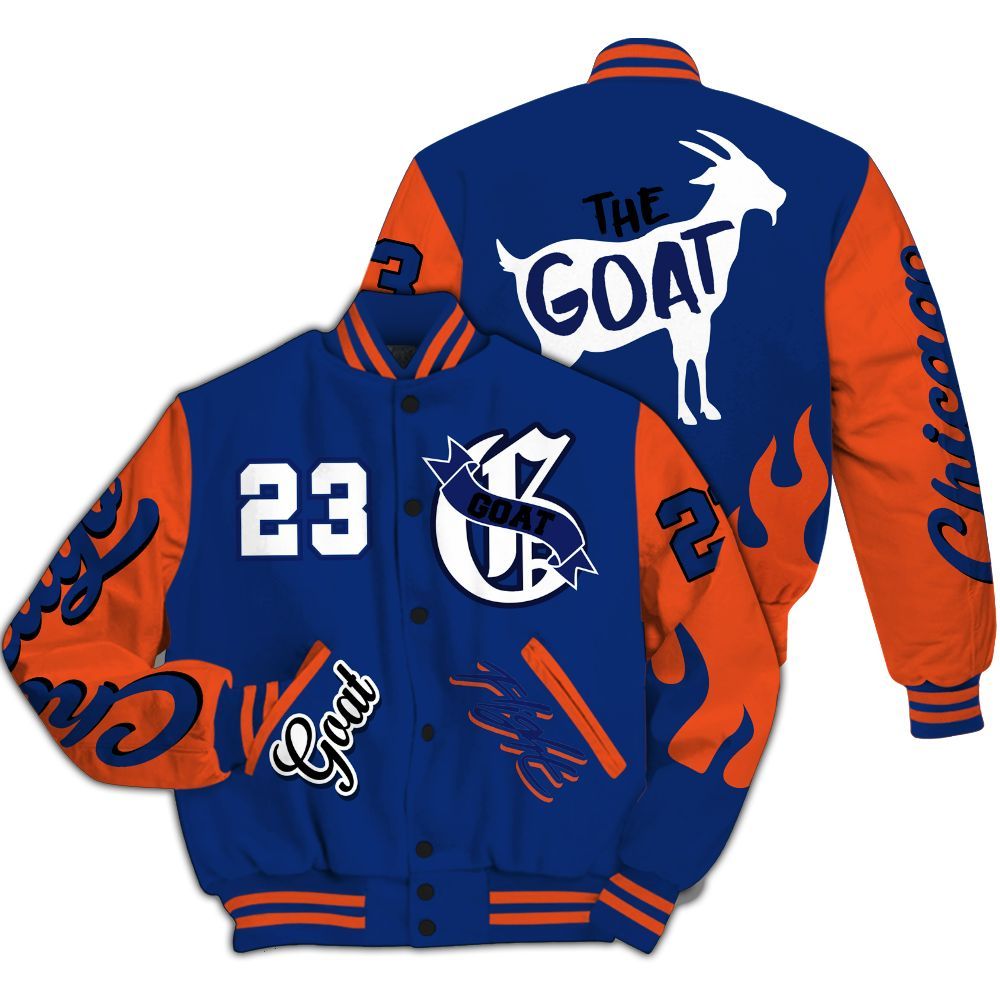 Varsity Jacket To Match Suede GS League - The G.O.A.T Flight Streetwear All Over Print