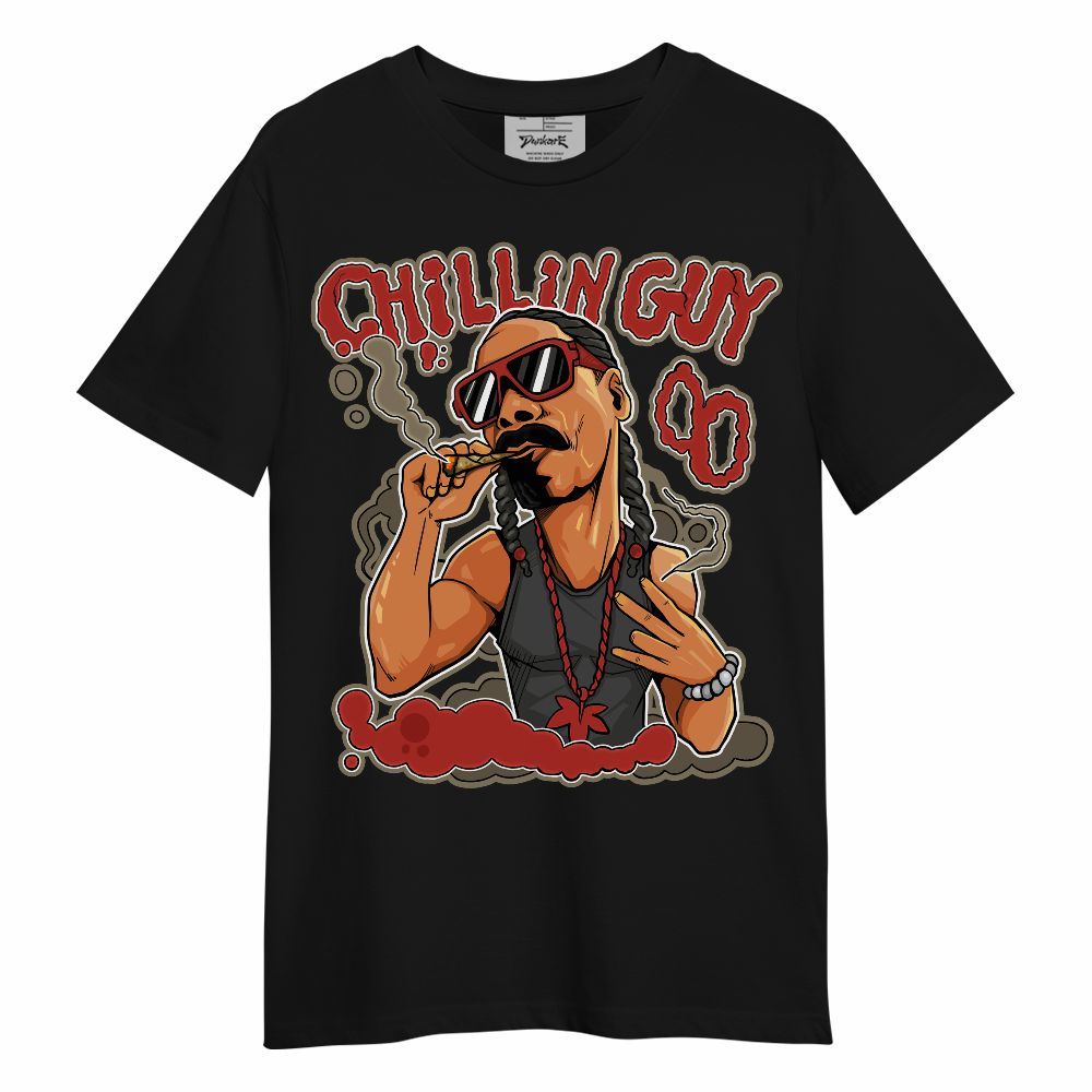 Dunkare Olive 9s Shirt - Chillin Guys Rapper Shirt Graphic Unisex Shirt