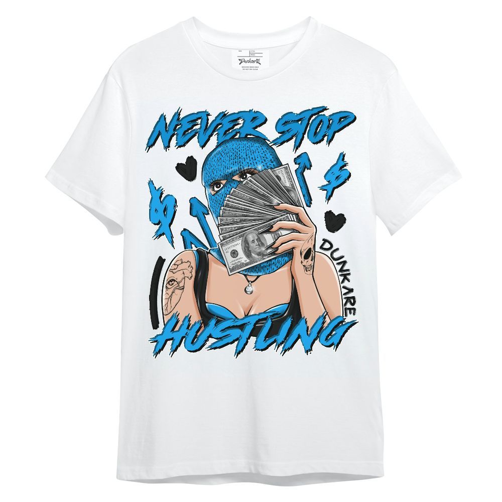 Shirt To Match Black University Blue 2022 13s - Hustling Unique Unisex Shirt