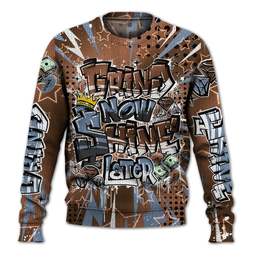 Sweater To Match Air Foamposite Metallic Copper - Grind2 Shine Later Graphic