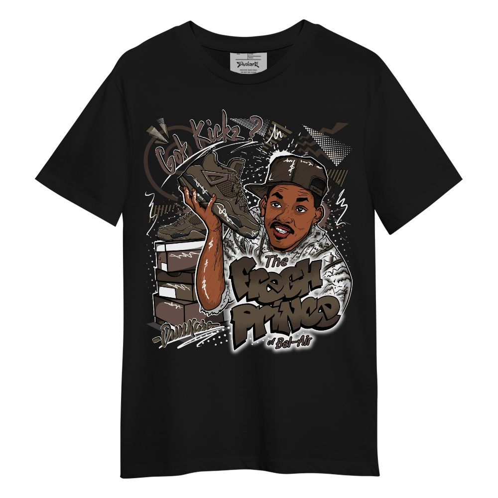 Shirt To Match AMM Dark Mocha 4s - Fresh Sneaker 90s Graphic