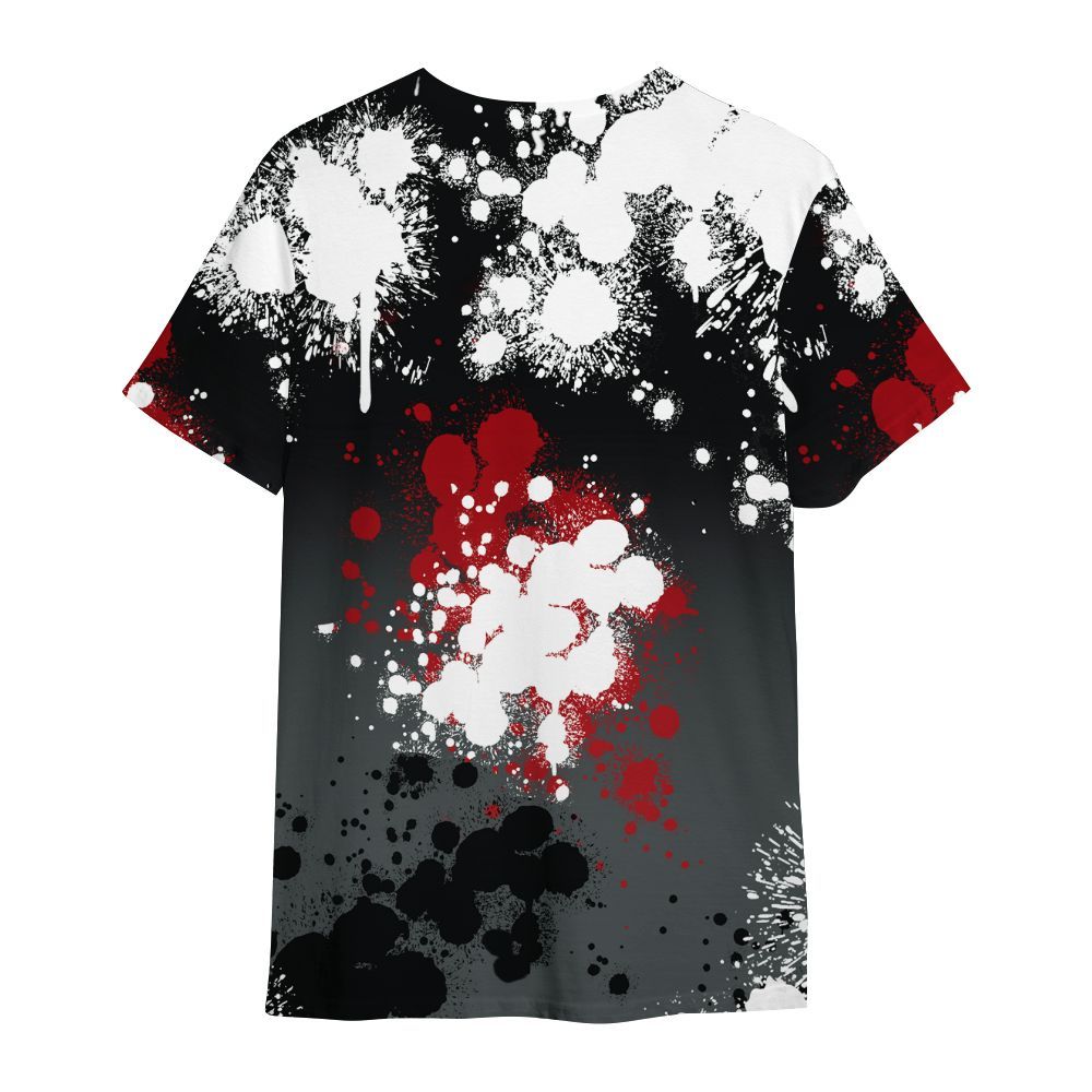 Shirt To Match Black RM Nigel Sylvester 4s - God Blessed Ink Drip All Over Print