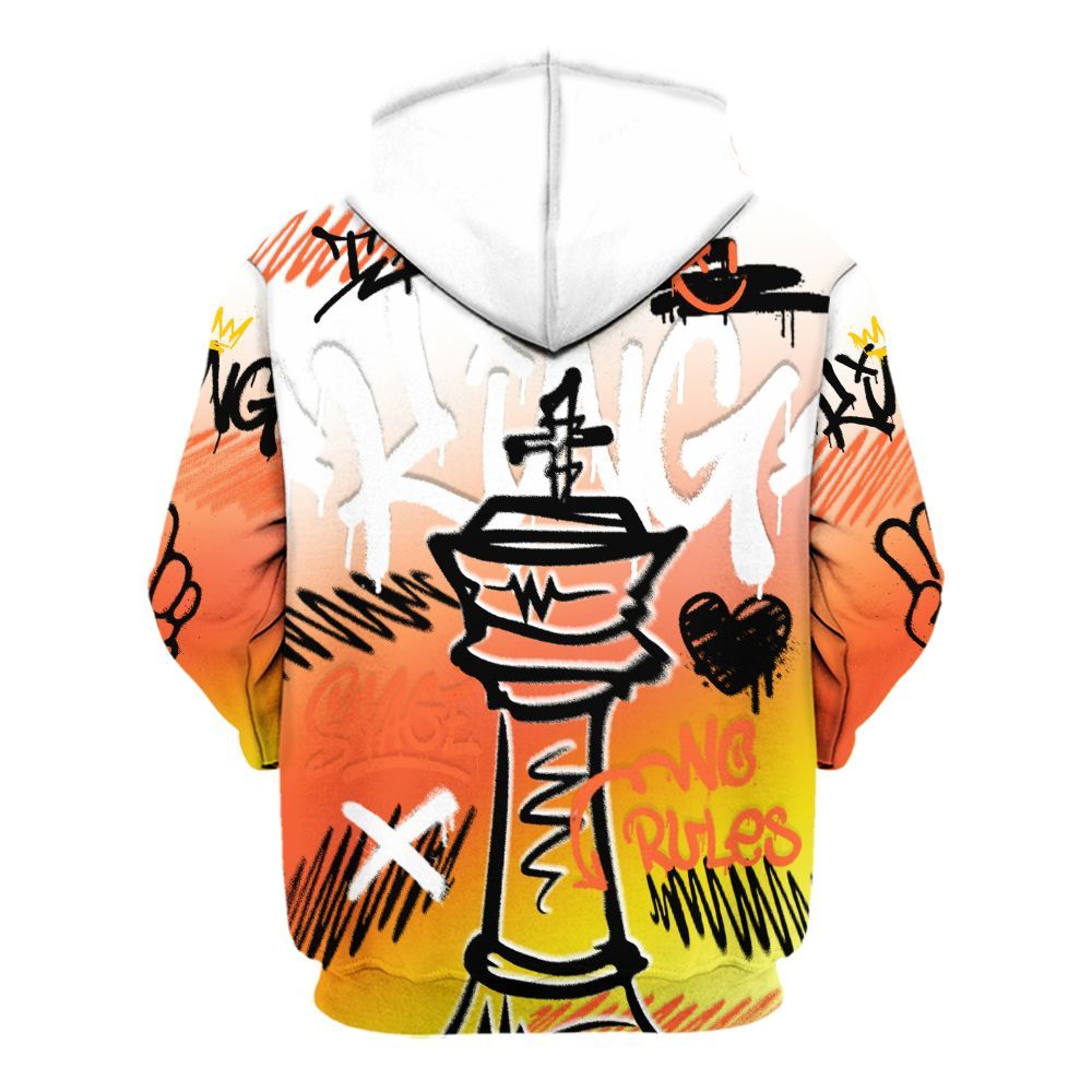 Hoodie To Match Dunk High Candy Corn - Street King Chess Streetwear All Over Print