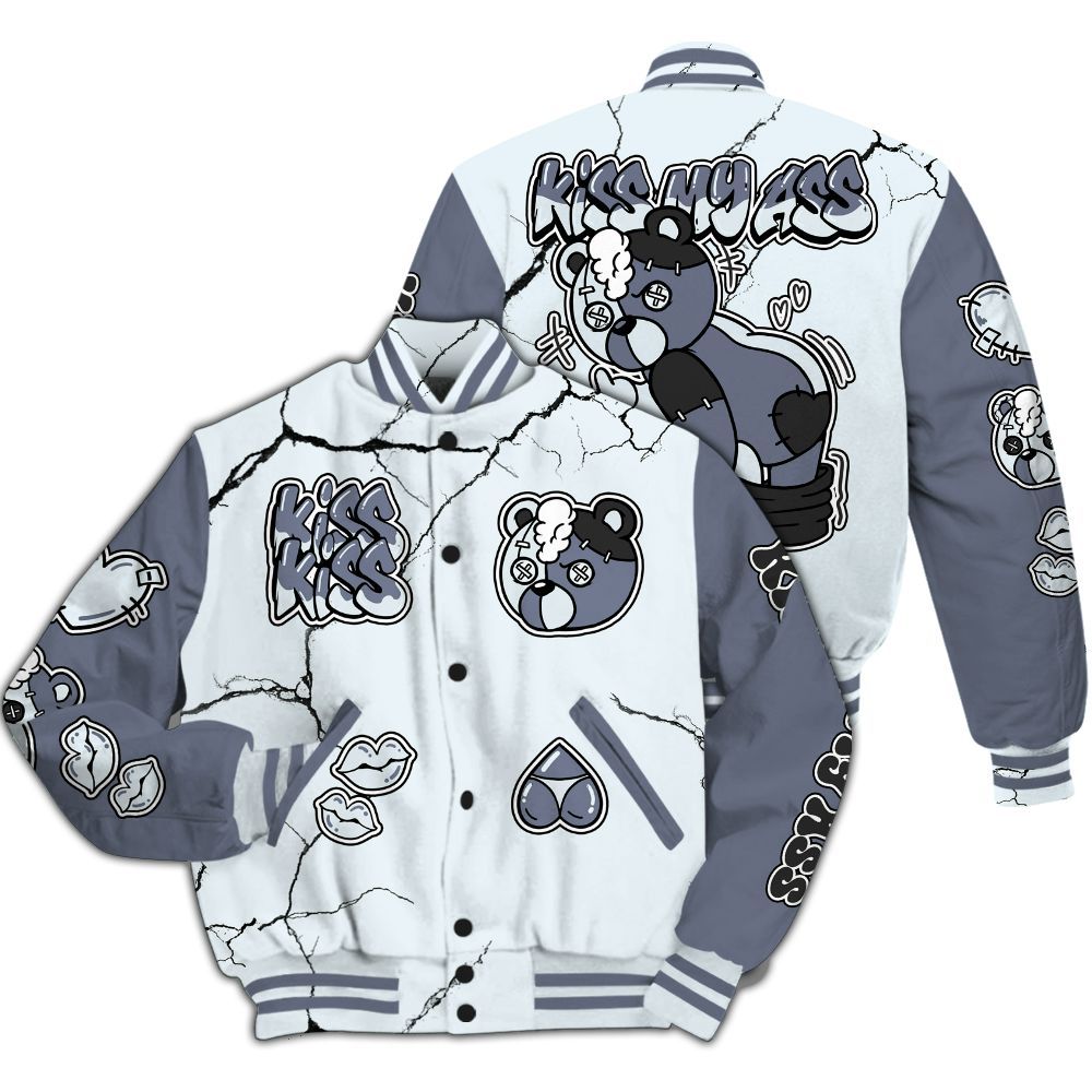 Varsity Jacket To Match Air Foamposite Jin Kazama - Kiss My Hugz All Over Print