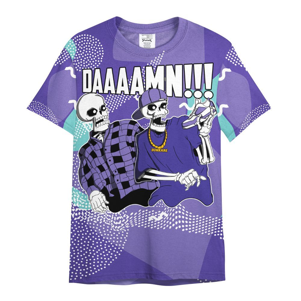 Shirt To Match Low Hornets 1s - Graphic Meme Damnn All Over Print