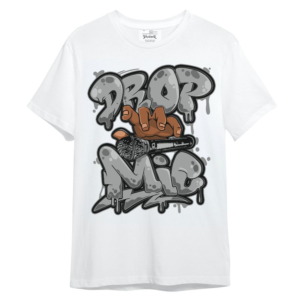 Shirt To Match Black Wolf Grey 12s - Drop Mic Unisex Shirt