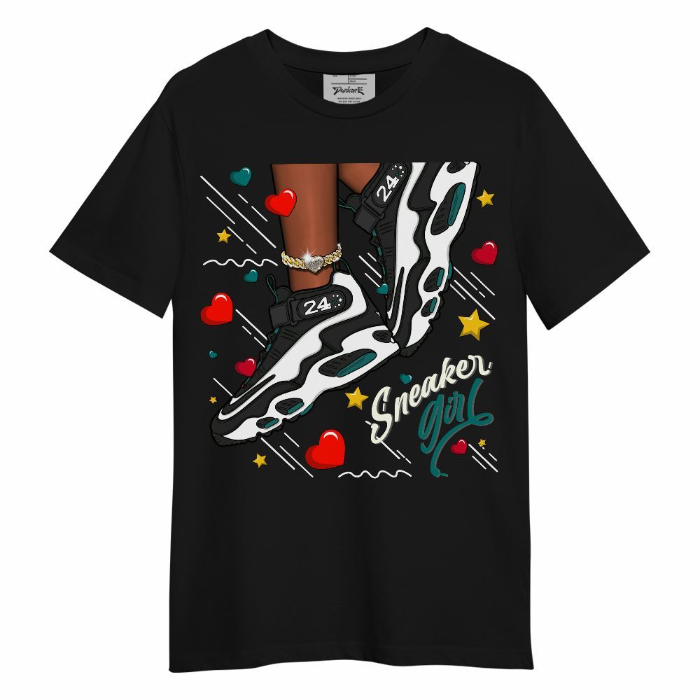 Shirt To Match Griffey Max 1 Freshwater - SNEAKER Girl Heart Flying Graphic