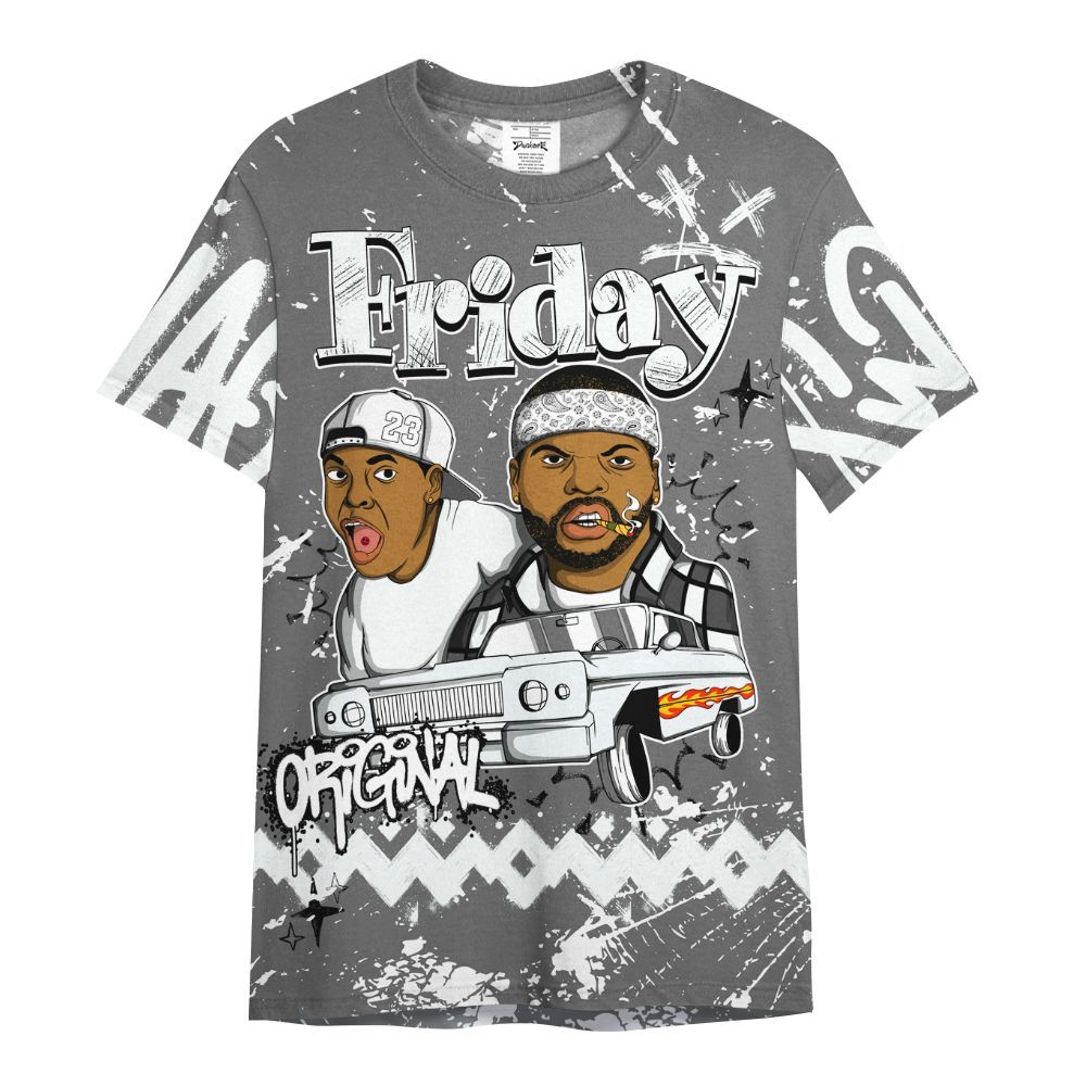 Shirt To Match Retro Stealth 12s - Friday Sneaker Crayon All Over Print