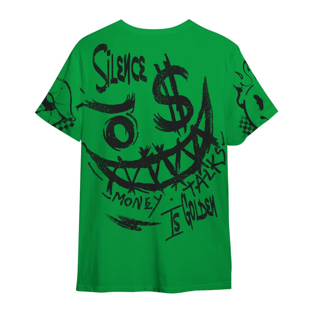 Shirt To Match Low Lucky Green 1s - Mouth Burning Street Style All Over Print