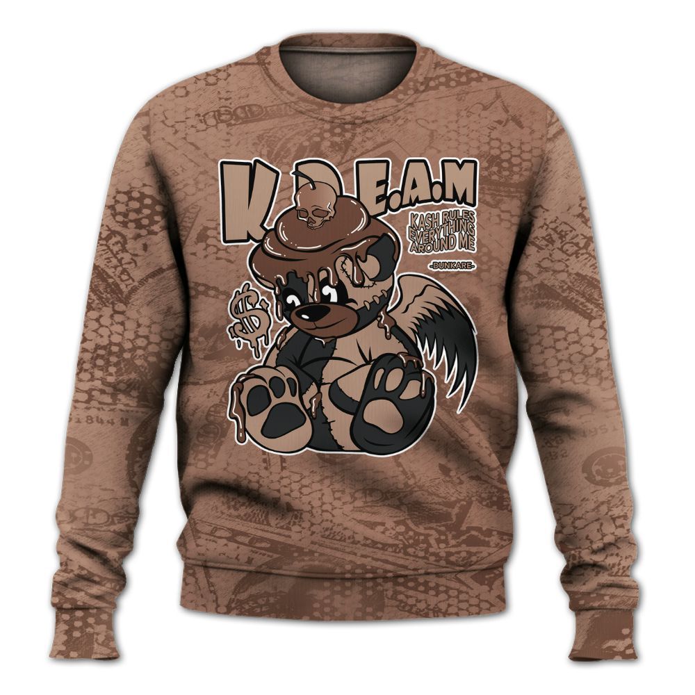 Sweatshirt To Match KD 4 Christmas - Loot Bear All Over Print