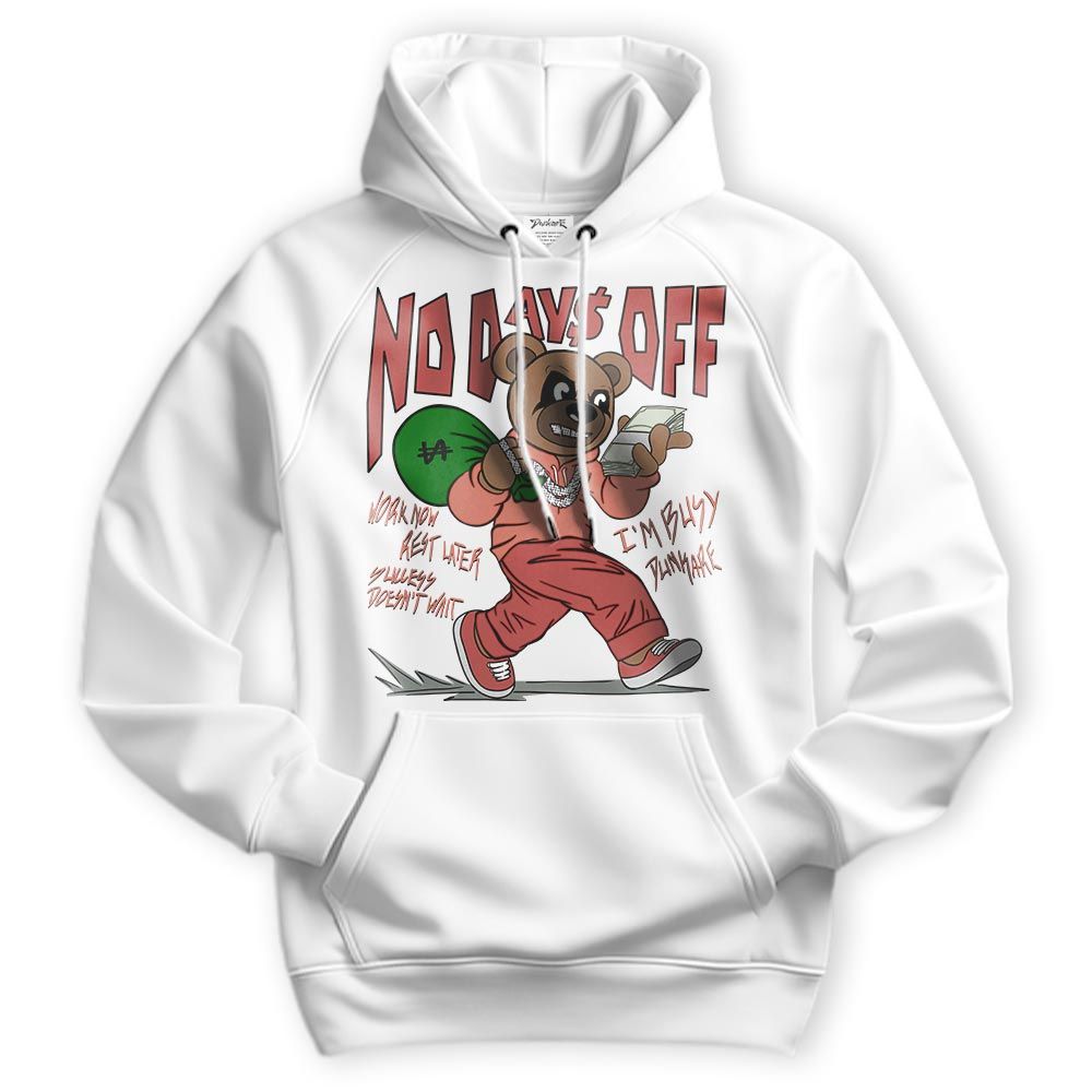 Sweatshirt To Match Dune Red 13s Hoodie - No Day Off Bear Hoodie Unisex