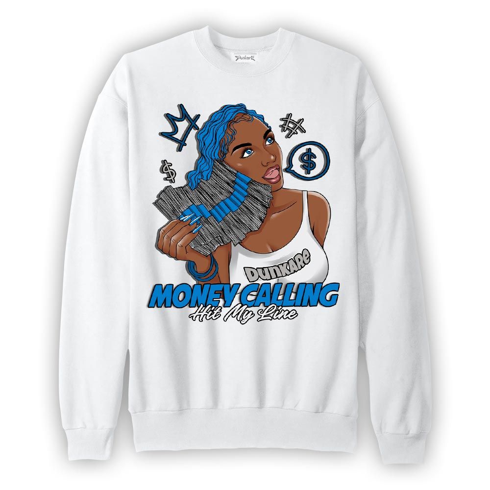 Sweatshirt To match Industrial Blue 4s Sweatshirt - Moneycall Unique Graphic