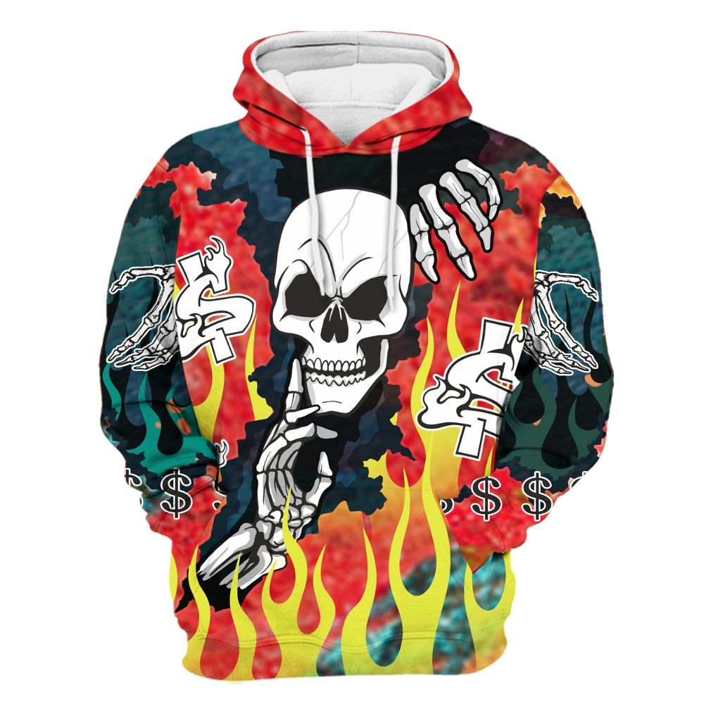 Hoodie To Match Kobe 8 What The - Ones Move In Silence Graphic Trapped All Over Print