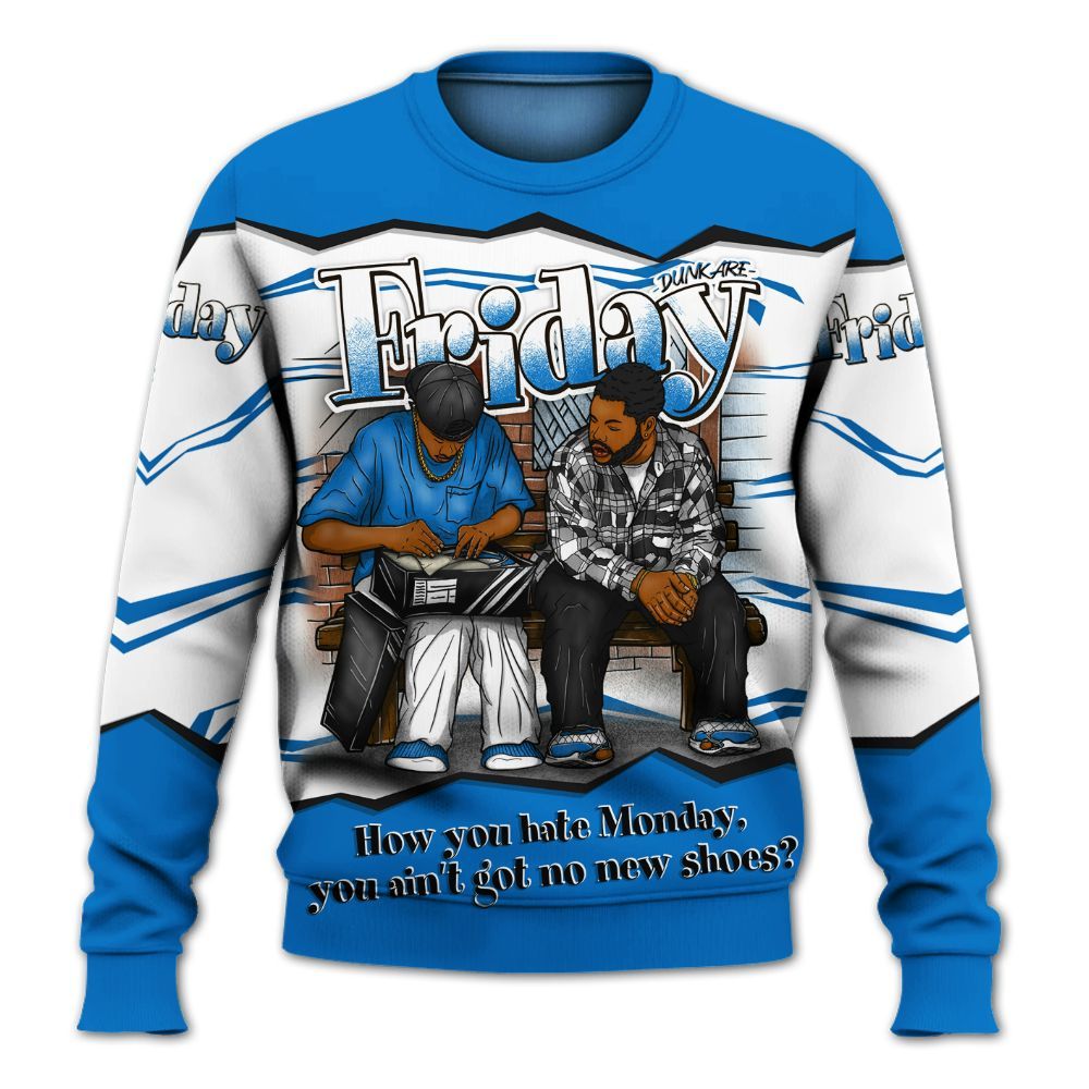 Sweatshirt To Match Blueberry 12s - Friday Movie 90s TV All Over Print